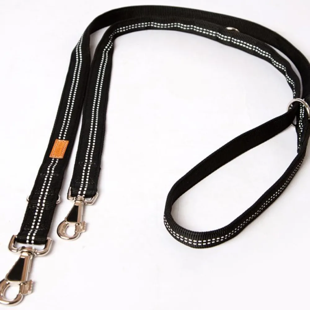 Halsbänder, Leinen & Geschirre>Futterfreund Führleine Super Soft, schwarz