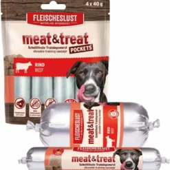 Fleischeslust|Fleischeslust>Futterfreund Fleischeslust Meat & Treat Rind