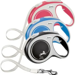 Halsbänder, Leinen & Geschirre>Futterfreund flexi New COMFORT, Gurt, L: 5m, bis 60kg