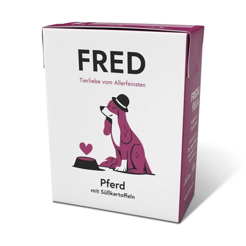 Fred & Felia>Futterfreund FRED Pferd mit Süßkartoffeln