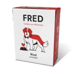 Fred & Felia>Futterfreund FRED Rind mit Nudeln