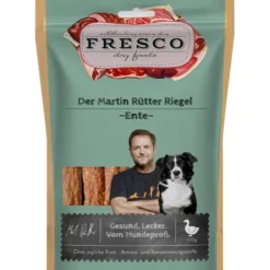 Fresco>Futterfreund Fresco Martin Rütter Riegel Ente 100g