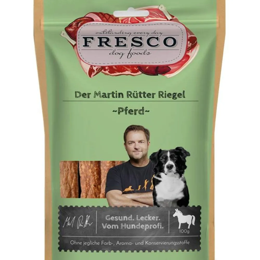 Fresco>Futterfreund Fresco Martin Rütter Riegel Pferd 100g