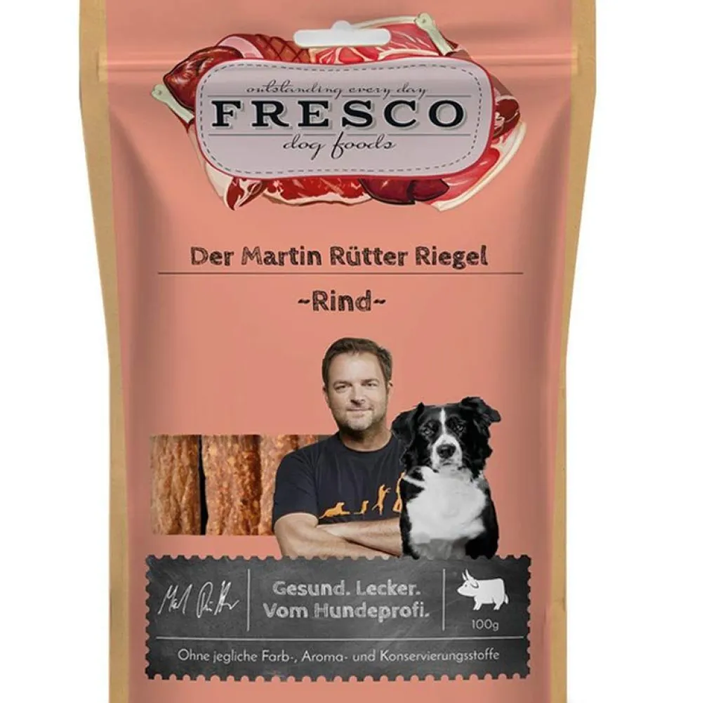 Fresco>Futterfreund Fresco Martin Rütter Riegel Rind 100g