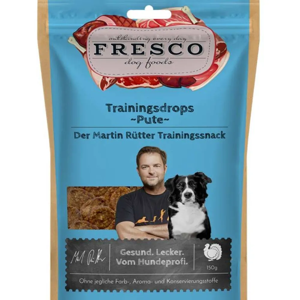 Fresco>Futterfreund Fresco Martin Rütter Trainingsdrops Pute 150g