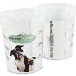 Futterfreund|Nützliches>Futterfreund Messbecher mit Deckel 1 Stück
