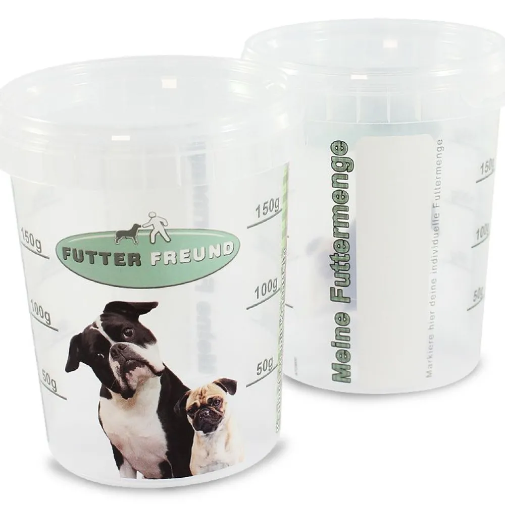Futterfreund|Nützliches>Futterfreund Messbecher mit Deckel 1 Stück