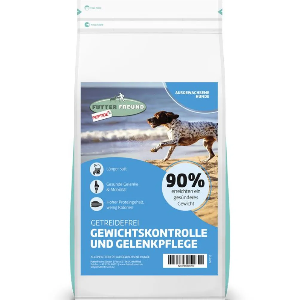 Futterfreund>Futterfreund Peptide+ Gewichtskontrolle und Gelenkpflege