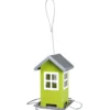 Wildvogelfutter>Futterfreund Futterhaus, 1.000 ml, 20 cm, grün/silber