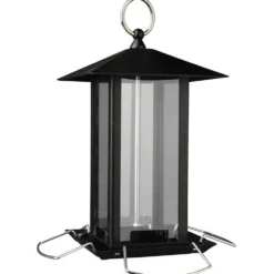 Wildvogelfutter>Futterfreund Futterspender, 1.000 ml/20 cm, schwarz