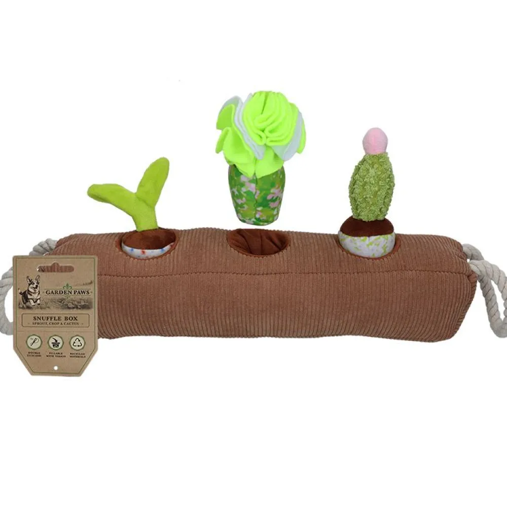 Spielzeug>Futterfreund Garden Paws Snuffle Box - Sprossen, Getreide & Kakteen