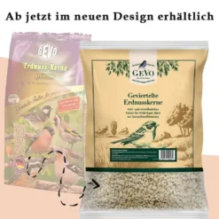 Wildvogelfutter>Futterfreund GEVO Erdnusskerne, geviertelt 2,5 kg