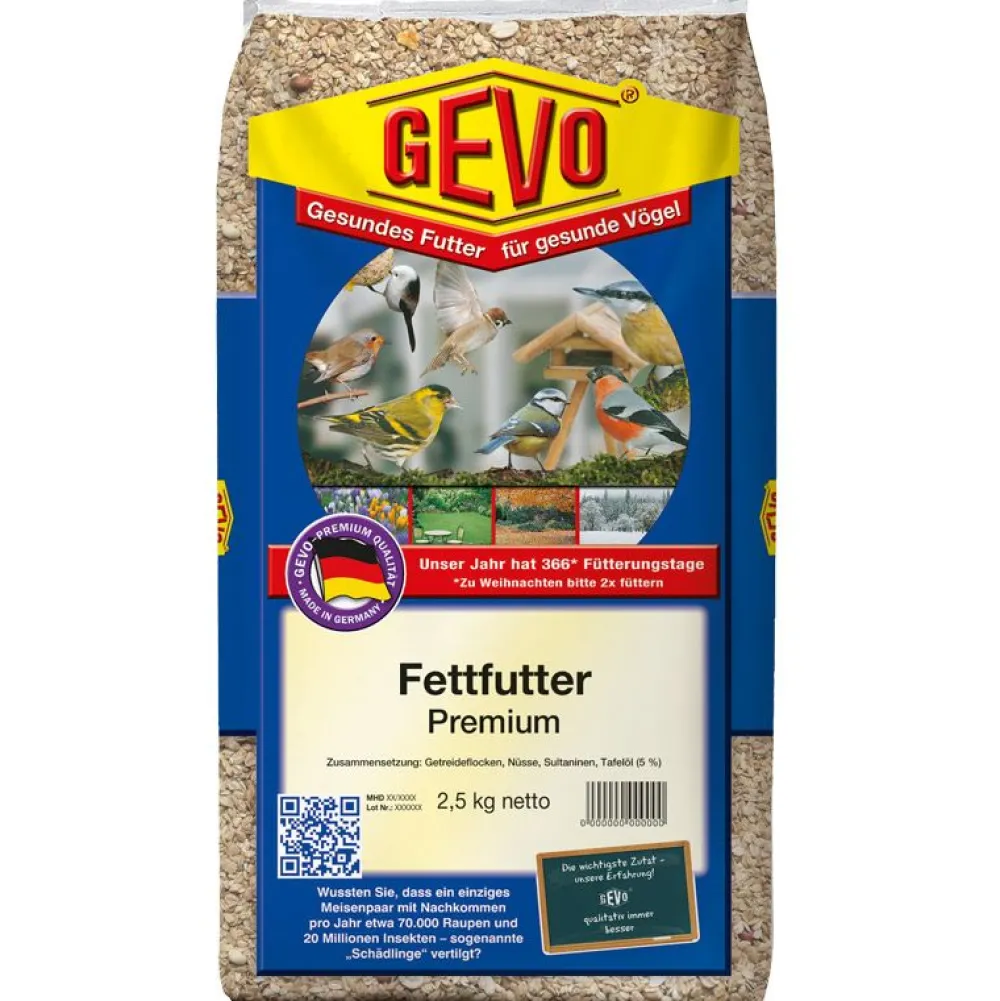 Wildvogelfutter>Futterfreund GEVO Fettfutter Premium 2,5 kg