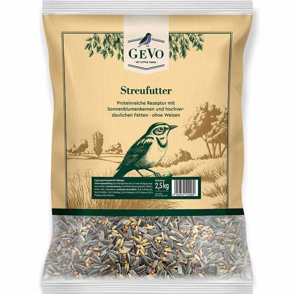 Wildvogelfutter>Futterfreund GEVO Streufutter 2,5 kg
