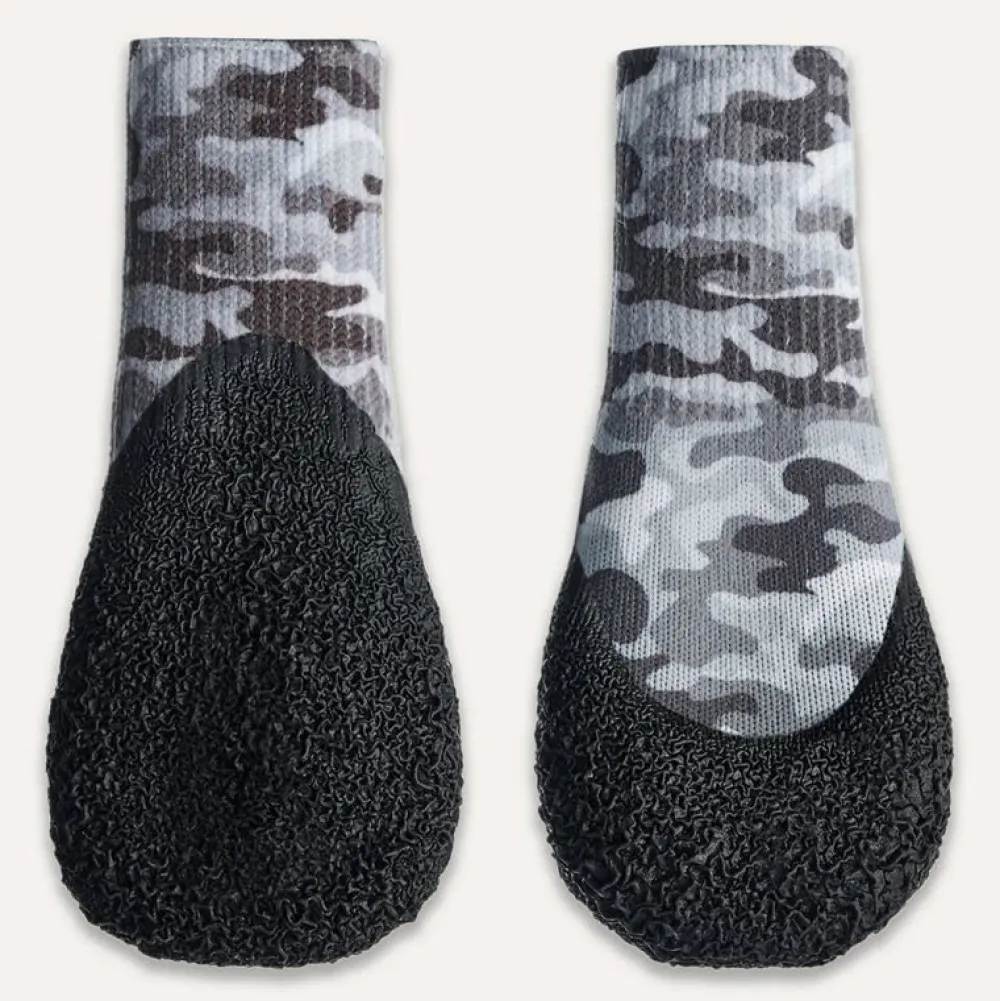 Pfotenpflege|Wundversorgung>Futterfreund Goo-eez Dog Boot ite, 4 tück, camoufage/grau