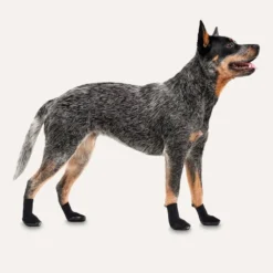 Pfotenpflege|Wundversorgung>Futterfreund Goo-eez Dog Boot ite, 4 tück, chwarz