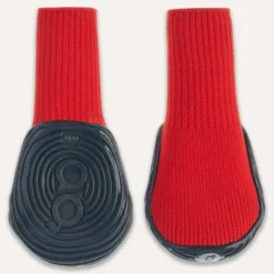 Pfotenpflege|Wundversorgung>Futterfreund Goo-eez Dog Boots Utras, 2 Stück, rot/schwarz