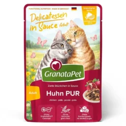 Granatapet>Futterfreund GranataPetKatze DeliCATessen in Sauce Huhn PUR 100g