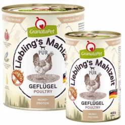Granatapet>Futterfreund Granatapet Lieblingsmahlzeit Geflügel PUR