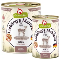 Granatapet>Futterfreund Granatapet Lieblingsmahlzeit Wild PUR