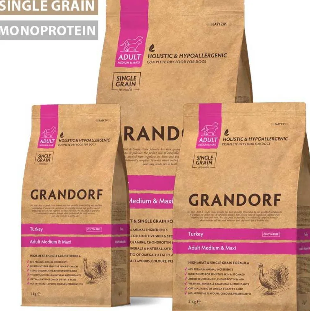 Grandorf>Futterfreund Grandorf Adult Medium-Maxi Pute
