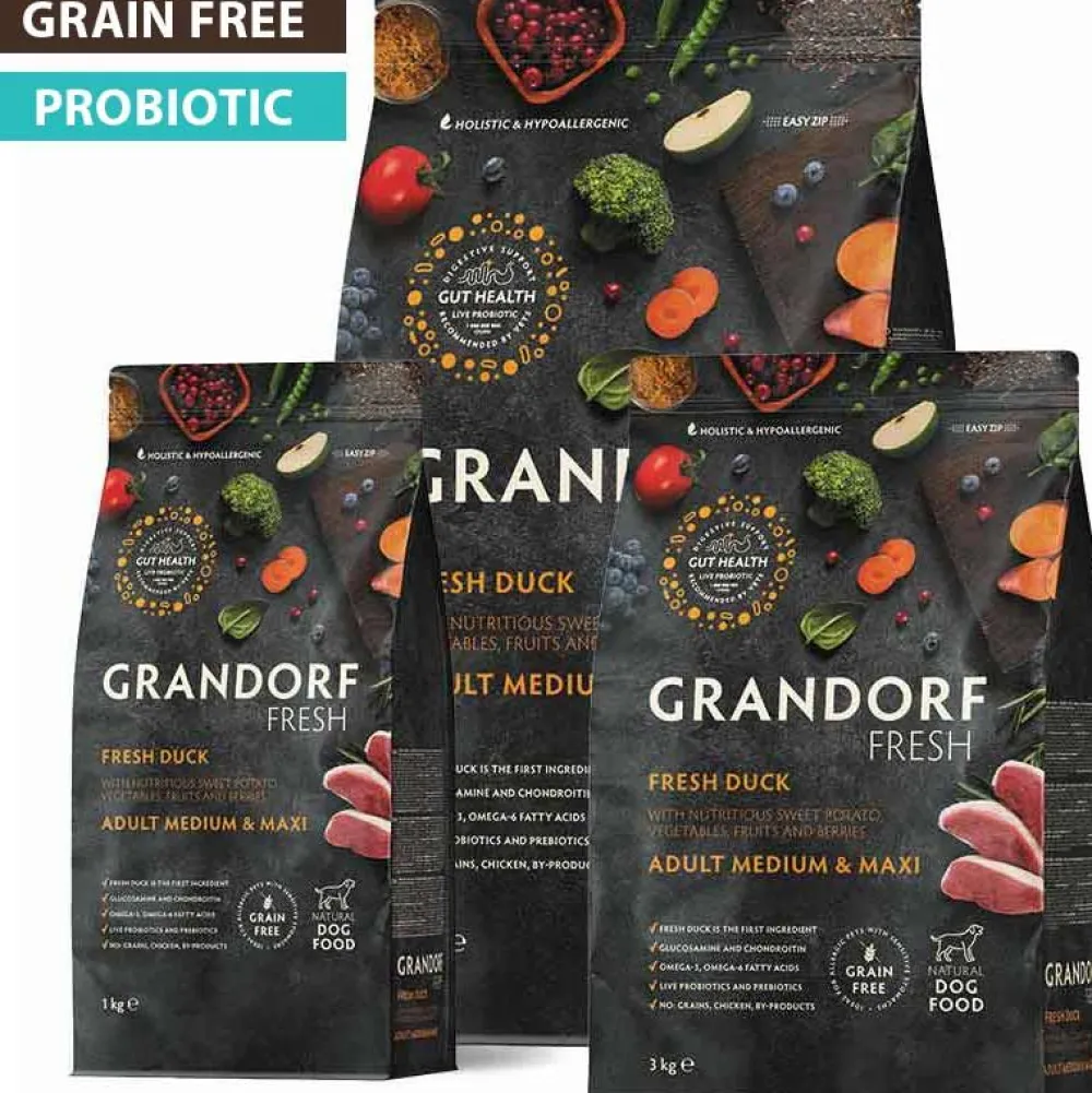 Grandorf>Futterfreund Grandorf Fresh Adult Medium-Maxi Frische Ente