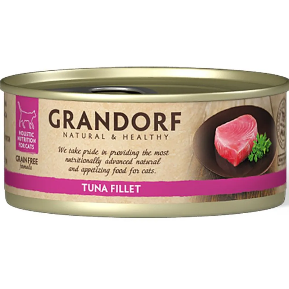 Grandorf>Futterfreund Grandorf Katze Dose Thunfischfilet 70g