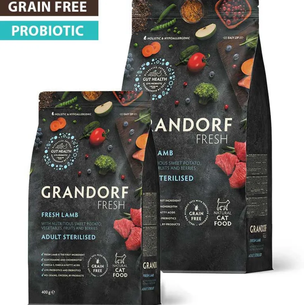 Grandorf>Futterfreund Grandorf Katze Fresh Sterilized Frisches Lamm