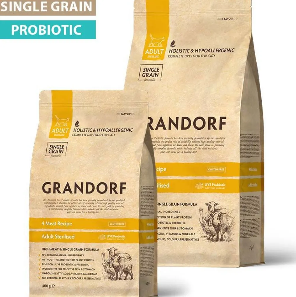 Grandorf>Futterfreund Grandorf Katze Sterilized 4 Meat