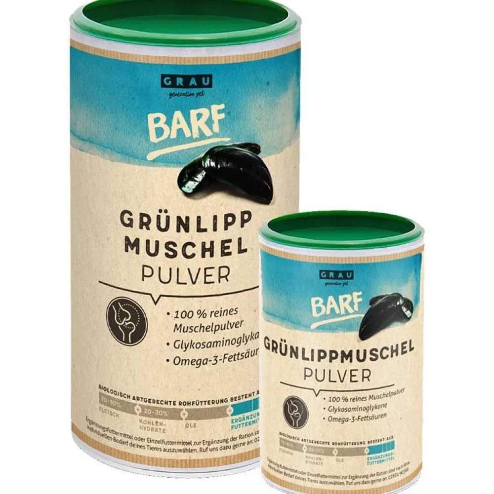 Grau|Grau>Futterfreund Grau Grünlippmuschel-Pulver