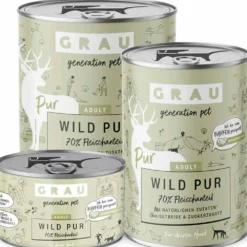 Grau>Futterfreund Grau Hund Adult Wild Pur