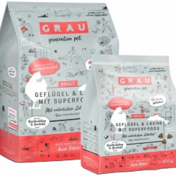 Grau>Futterfreund Grau Katze Adult Geflügel und Lachs mit Superfoods