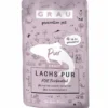 Grau>Futterfreund Grau Katze Adult Pouch Lachs pur 125g