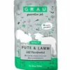 Grau>Futterfreund Grau Katze Adult Pouch Pute und Lamm 125g