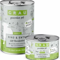 Grau>Futterfreund Grau Katze Adult Rind und Ente