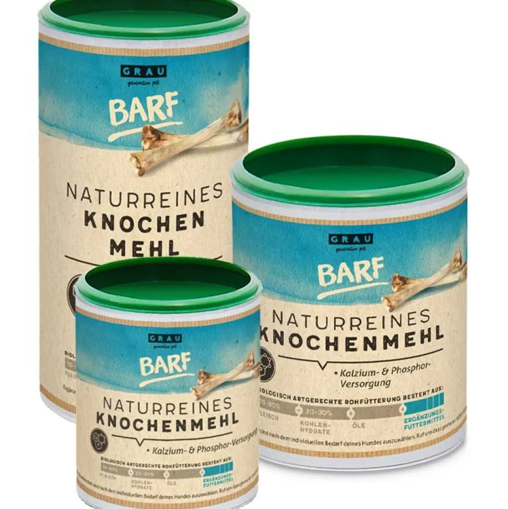 Grau|Grau>Futterfreund Grau Naturreines Knochenmehl