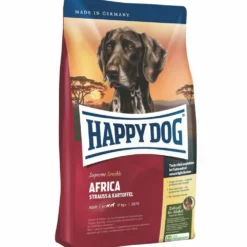 Happy Dog>Futterfreund Happy Dog Supreme Africa Strauss & Kartoffel