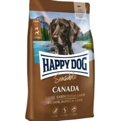 Happy Dog>Futterfreund Happy Dog Supreme Canada Lachs, Kaninchen & Lamm