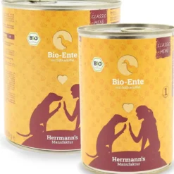 Herrmanns Manufaktur>Futterfreund Herrmanns Bio-Ente mit Süßkartoffeln