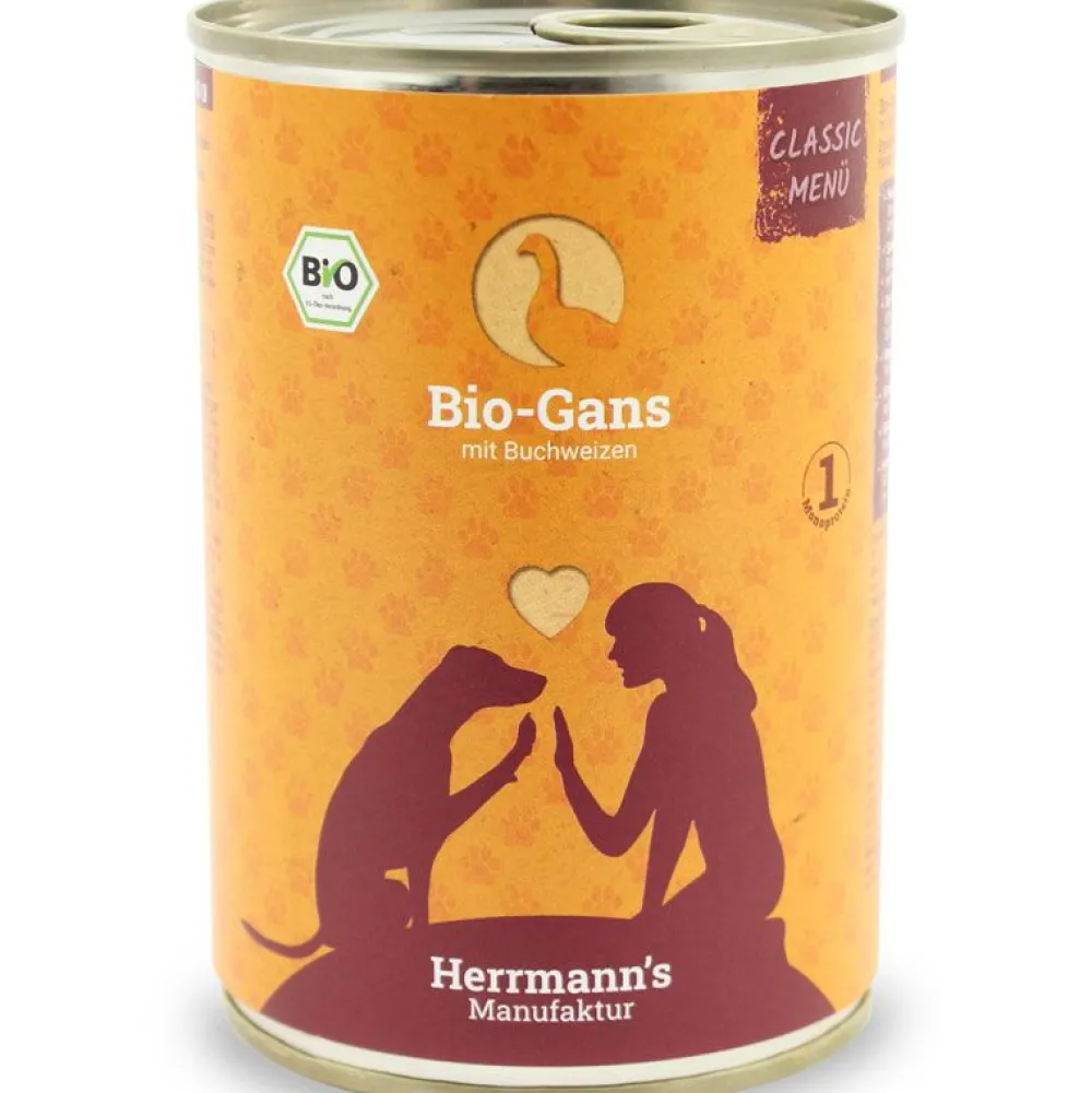 Herrmanns Manufaktur>Futterfreund Herrmanns Bio-Gans mit Buchweizen