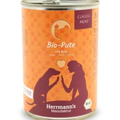 Herrmanns Manufaktur>Futterfreund Herrmanns Bio-Pute mit Reis