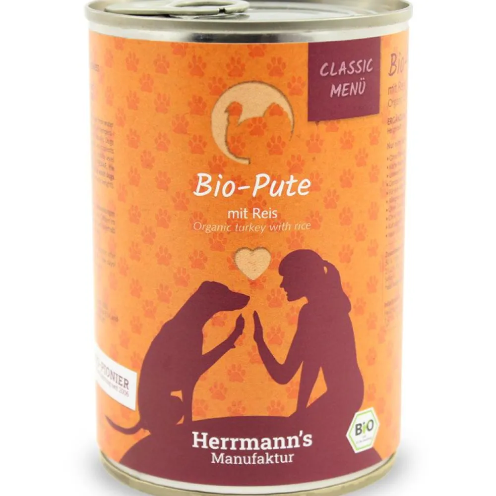 Herrmanns Manufaktur>Futterfreund Herrmanns Bio-Pute mit Reis