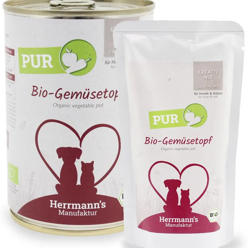 Herrmanns Selection>Futterfreund Herrmanns Selection Kreativ Mix Bio-Gemüsetopf