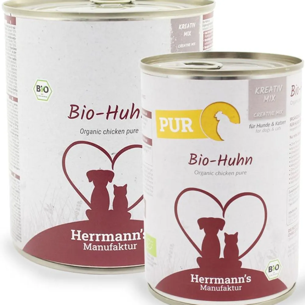 Herrmanns Selection>Futterfreund Herrmanns Selection Kreativ Mix Bio-Huhn