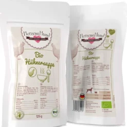 Herzens Hund>Futterfreund HerzensHund Bio-Hühnersuppe 125g