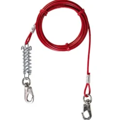 Halsbänder, Leinen & Geschirre>Futterfreund Hofleine 5 m, bis 50 kg, rot