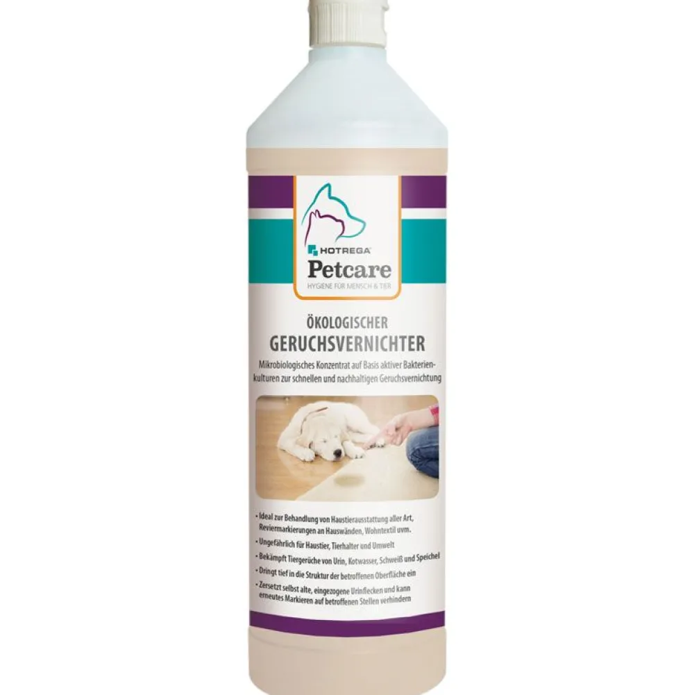Katzenpflege & Hygiene|Nützliches>Futterfreund Hotrega Petcare Ökolog. Geruchsvernichter, Konzentrat,1 L
