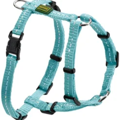 Halsbänder, Leinen & Geschirre>Futterfreund Hunter Geschirr Tripoli, Nylon, reflektierend, hellblau