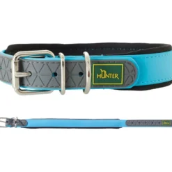 Halsbänder, Leinen & Geschirre>Futterfreund Hunter Halsband Convenience Comfort, türkis