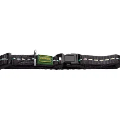 Halsbänder, Leinen & Geschirre>Futterfreund Hunter Halsung Tripoli Vario Basic, Nylon, reflekt, schwarz